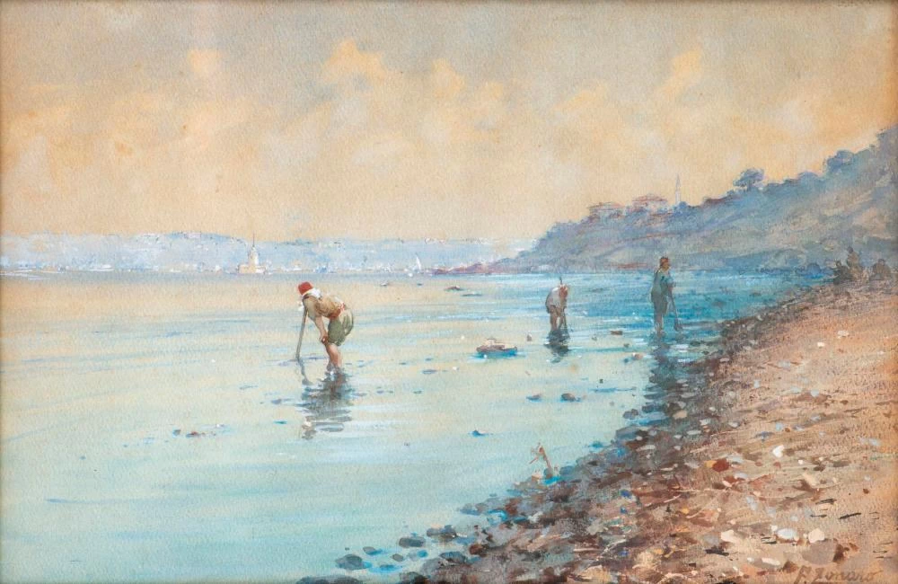 Bassa marea in Turchia